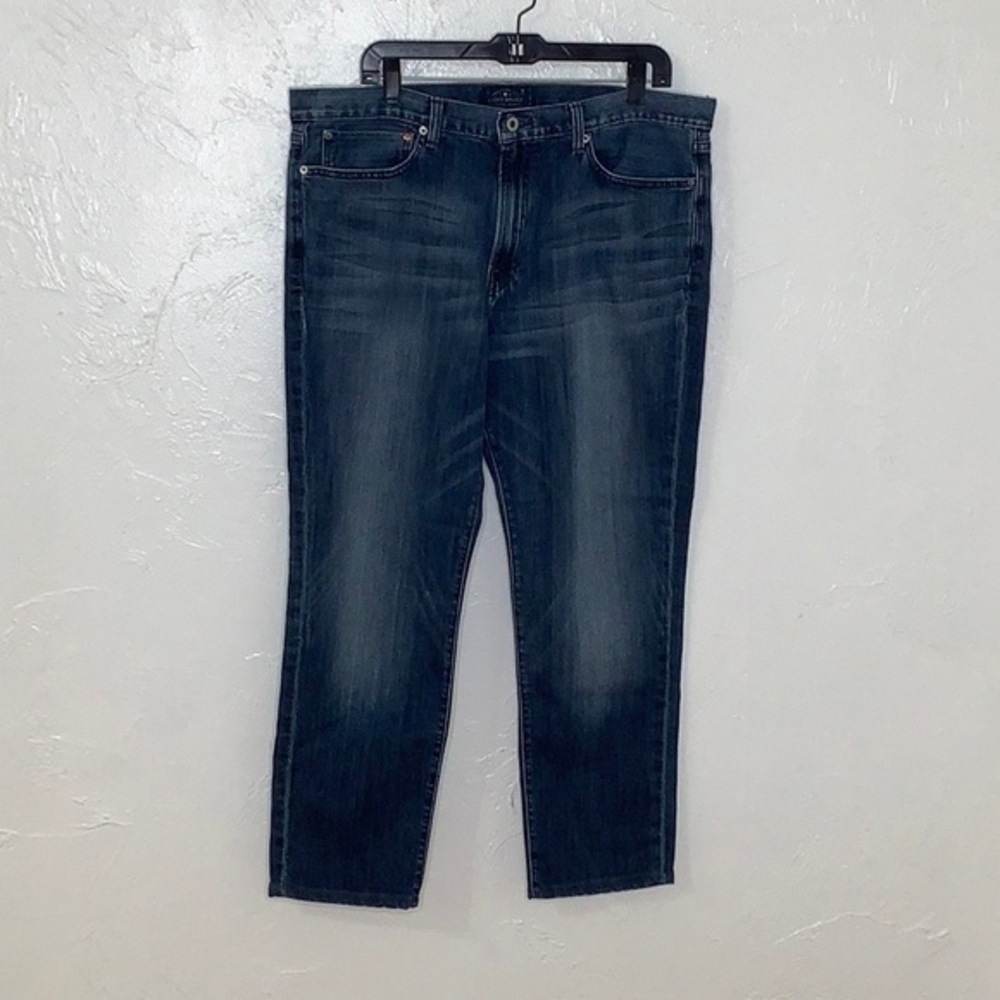 Lucky brand 121 Heritage slim premium Italian denim jean size 38 X 30 EUC - Picture 3 of 16